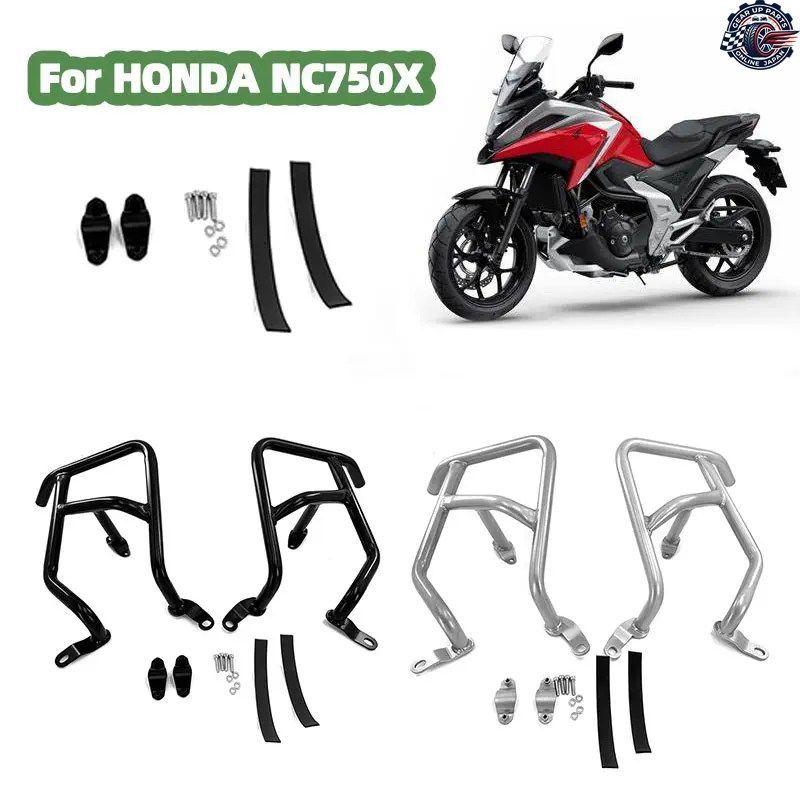 NC750X モーターサイクル フリーウェイ ハイウェイ エンジンガード クラッシュバー バンパー ホンダ 2021 - 24
