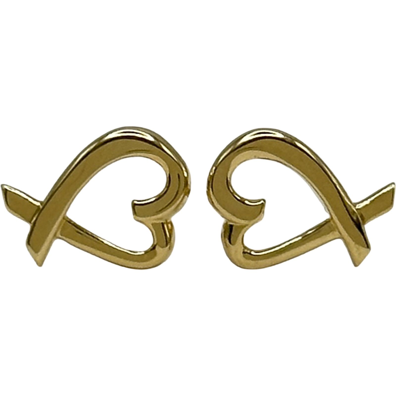 ティファニー TIFFANY＆CO ラビングハートピアス ゴールド 750 