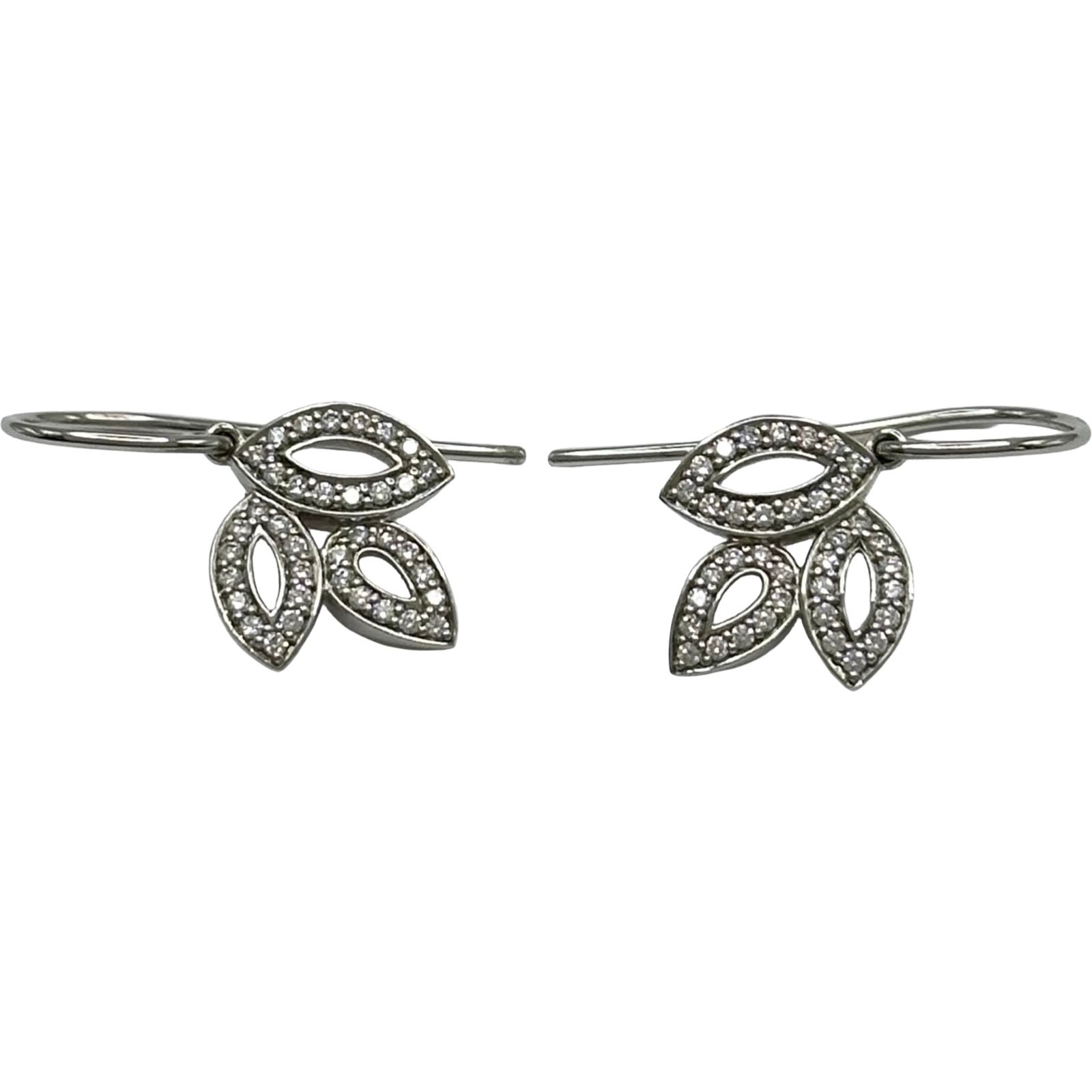 ハリーウィンストン HARRY WINSTON リリークラスターミニピアス 