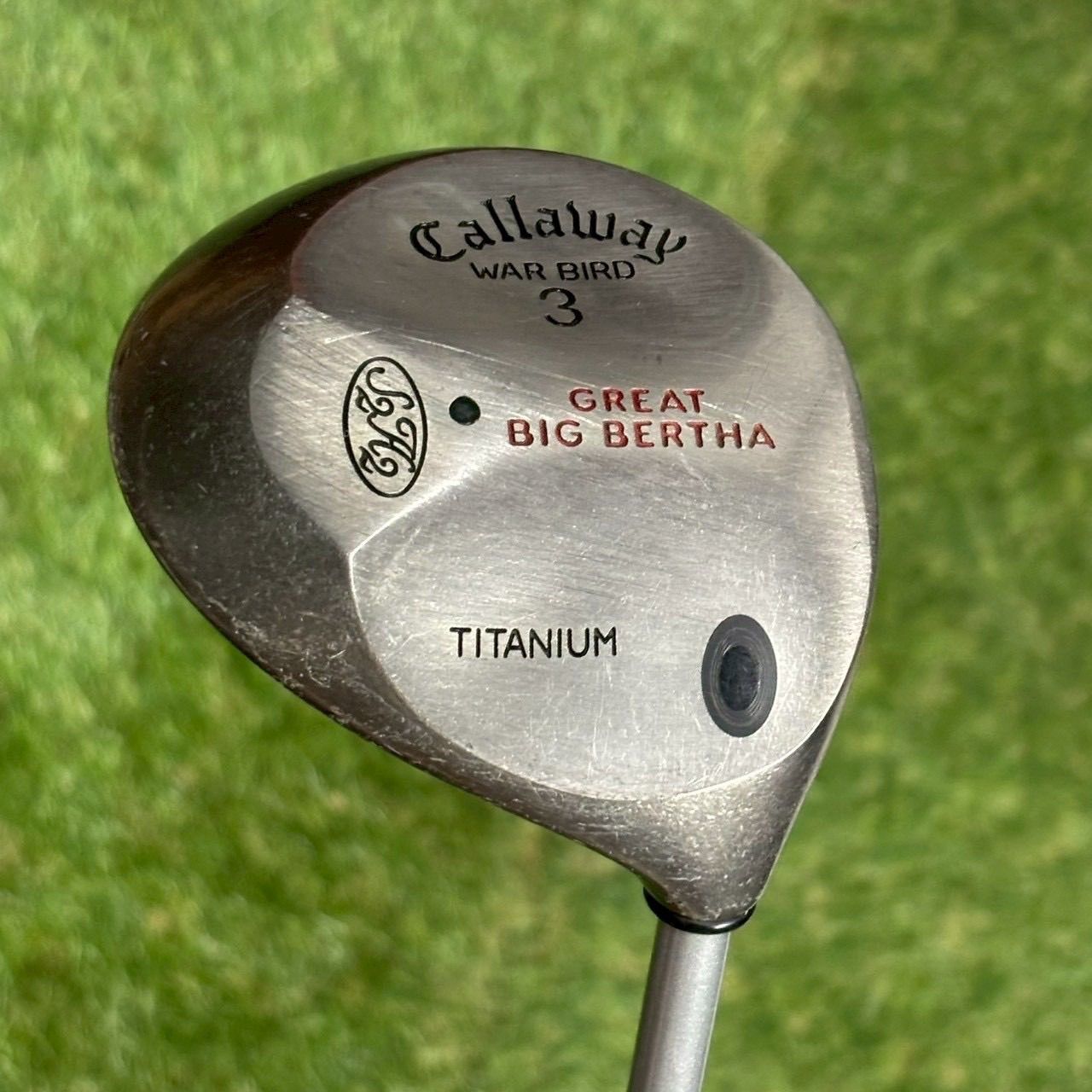 キャロウェイ　WAR BIRD GREAT BIG BERTHA 3 Callaway GOLF WAR BIRD 3 GREAT BIG BERTHA TITANIUM フェアウェイ