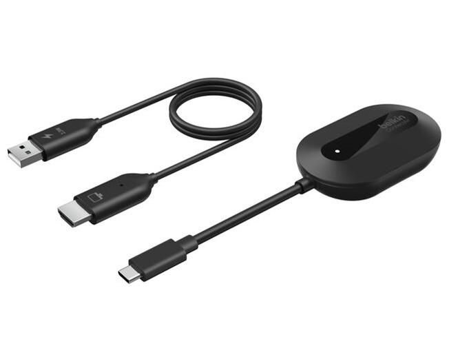 【新品・2営業日で発送】BELKIN Connect Air ワイヤレスHDMIディスプレイアダプター(AVC024dqBK)