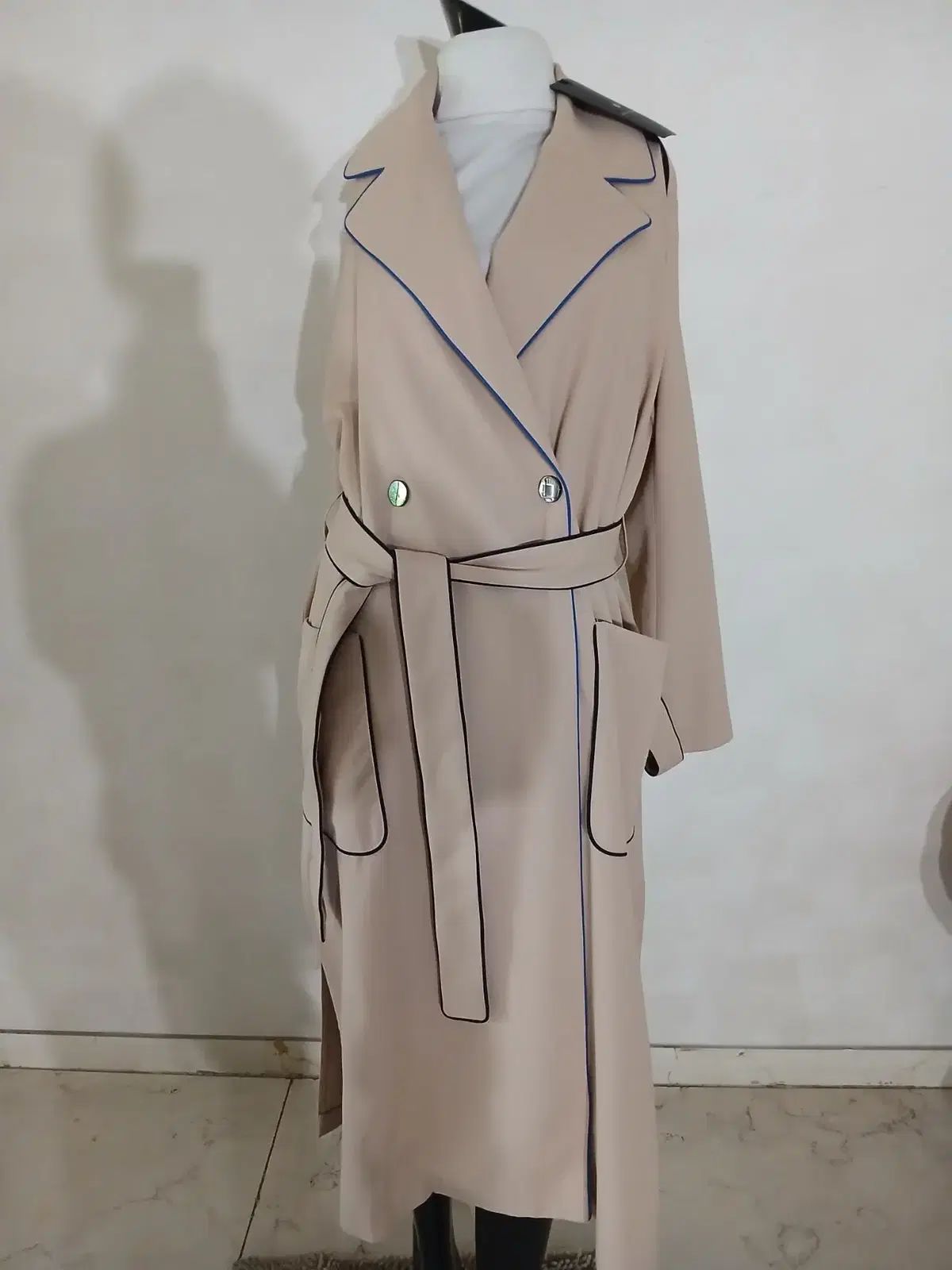 (新品) アルマーニ ルージュ ロング トレンチコート