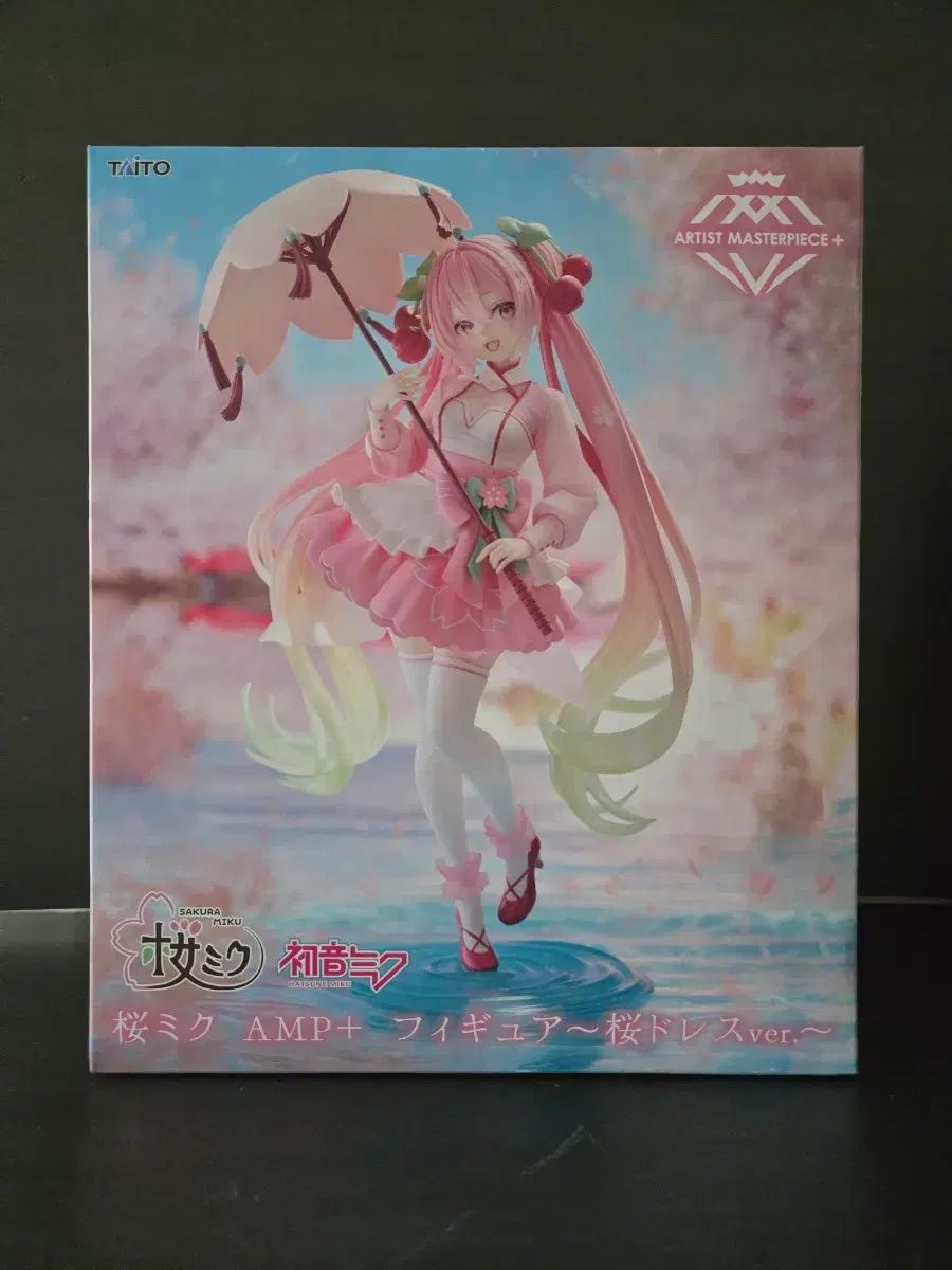 TAITO さくら初音ミク AMP+ フィギュア 桜ドレスVer