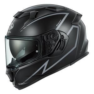 【新品・2営業日で発送】OGK KABUTO(オージーケーカブト) KAMUI 5 SPRIA : フラットブラックシルバー : Sサイズ(55-56)