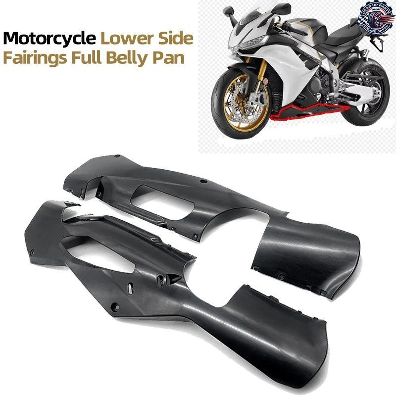 アプリリア RSV4 2021-2024 オートバイ用ローベリーパンパネル エンジンスポイラー フェアリングカバー フレームプロテクション