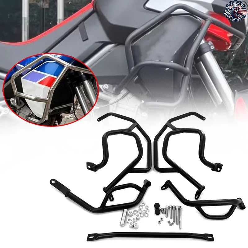 アプリリア 660 トゥアレグ 660 ADV 2021 - 24 オートバイ 高速道路 エンジン バンパー プロテクション オートバイ E