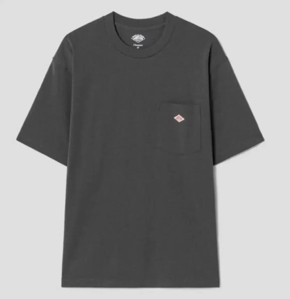 ダントン ポケット 半袖Tシャツ ブラック / チャコール XL 新品