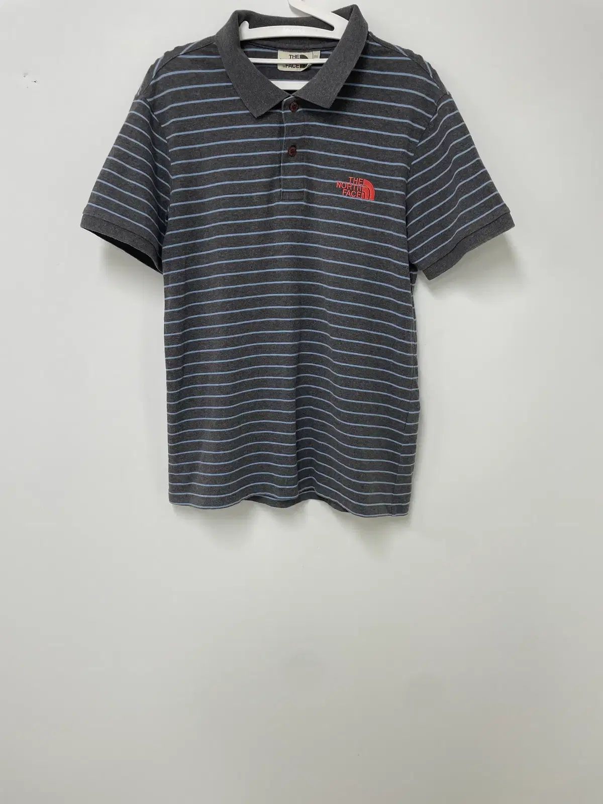 THE NORTH FACE ザノースフェイス ストライプ 半袖 カラーTシャツ 90(S)
