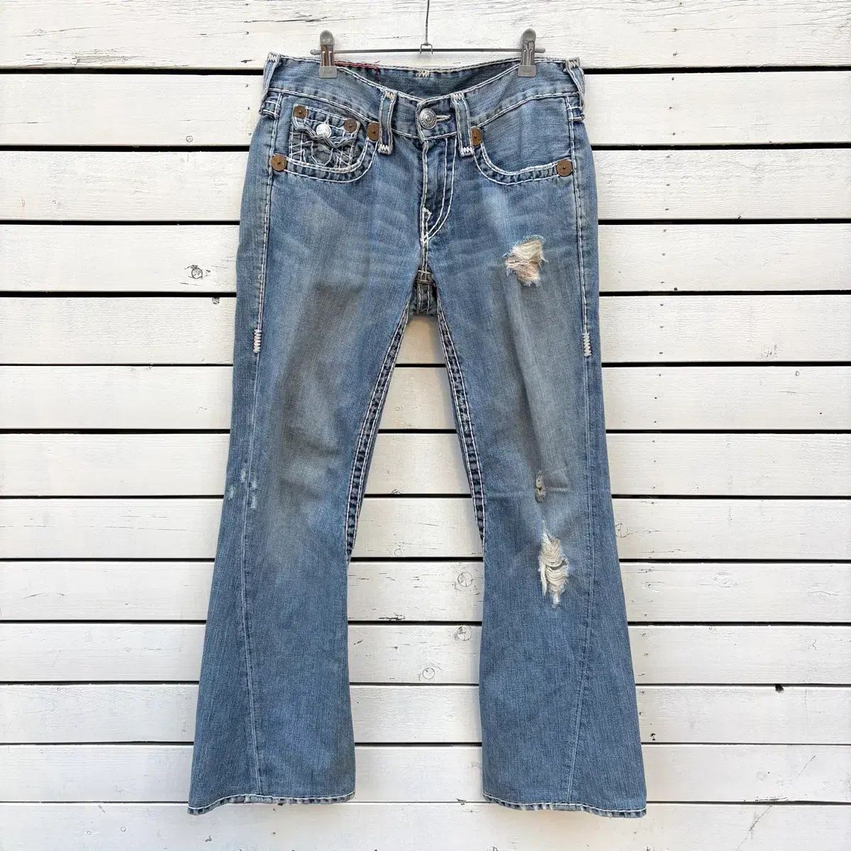 トゥルーレリジョン TRUE RELIGION ブーツカット デニム パンツ