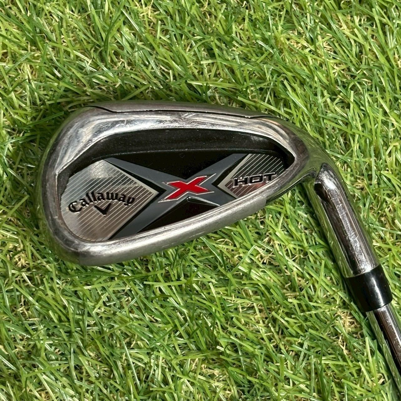 Callaway X HOT 9番アイアン キャロウェイ ゴルフクラブ 単品アイアン メンズ シルバー ブラック 飛距離系 やさしい設計 初心者 中級者向け 人気モデル