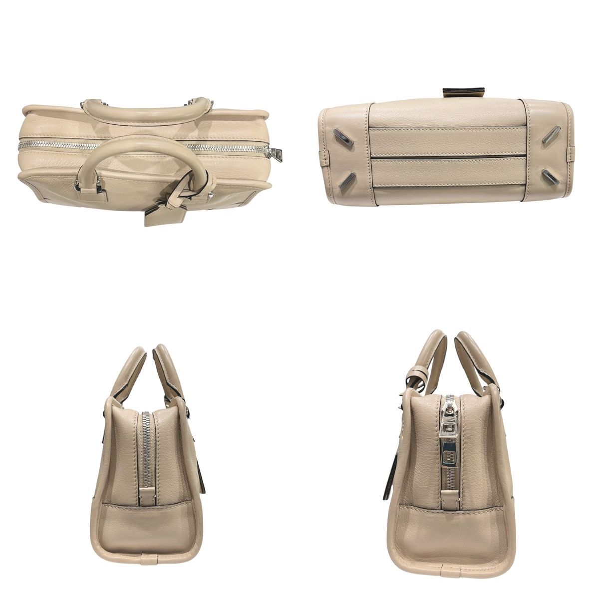中古】 LOEWE ロエベ アマソナ23 レザー 2Wayハンドバッグ ショルダー 