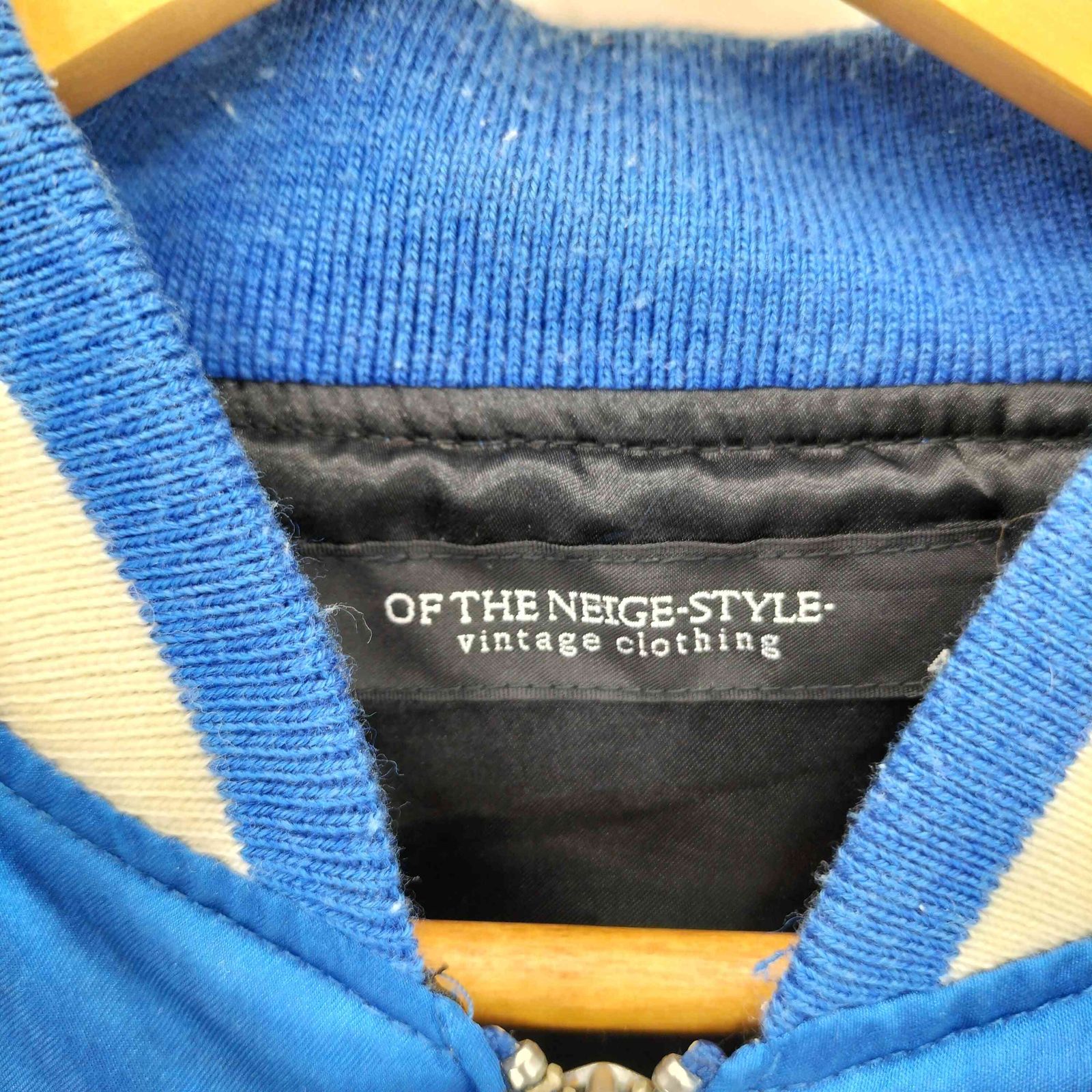 オブザネージュスタイル OF THE NEIGE STYLE サテン地 ブラック 