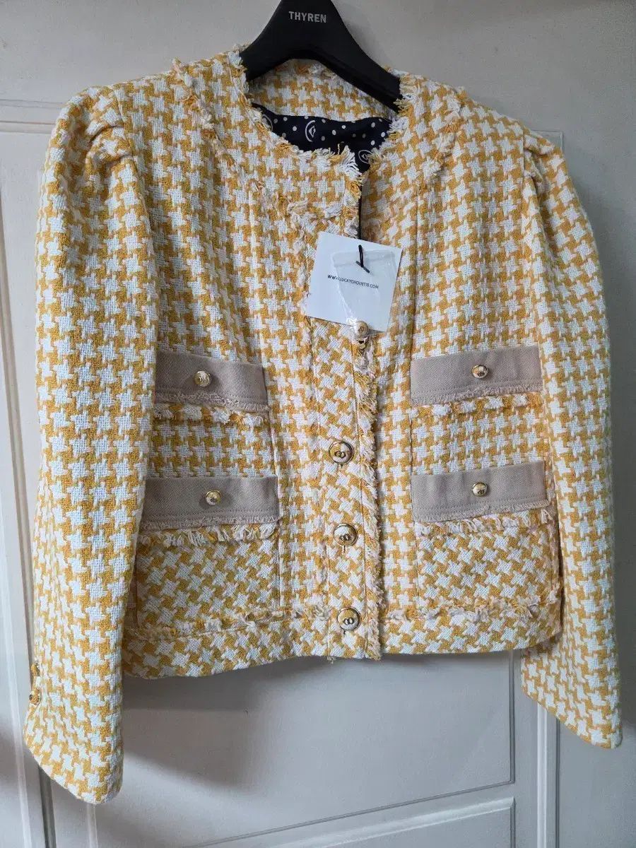 LUCKY CHOUETTE ラッキーシュエトゥ ツイードジャケット（新品）