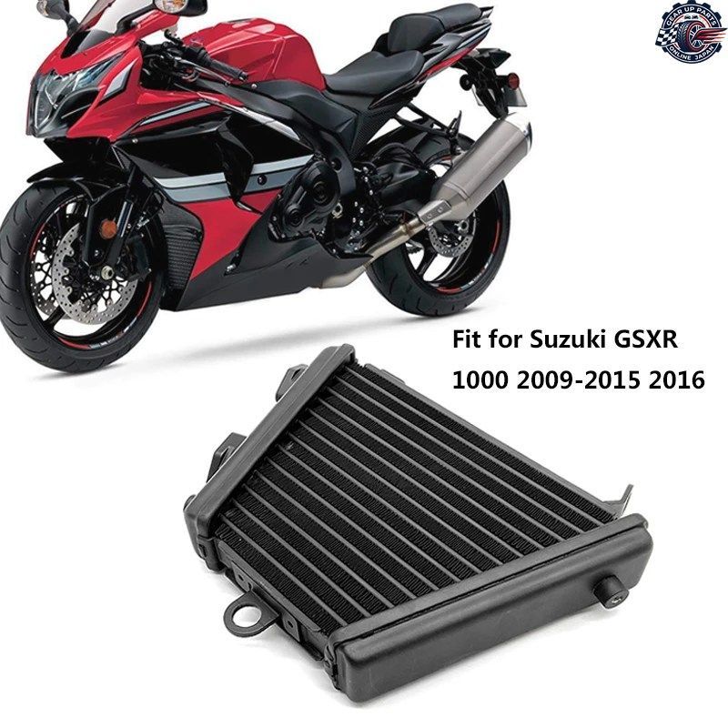 GSX-R1000 2009-2014 2015 2016 オートバイ エンジン ラジエーター クーラー 冷却システム