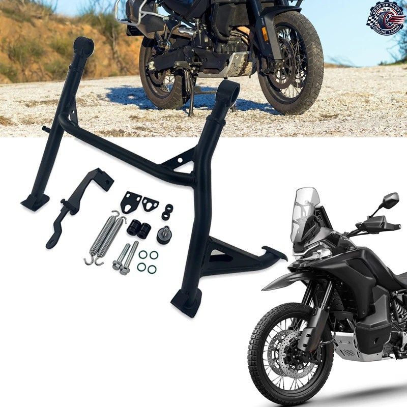 -X オートバイ用ミドルキックスタンドセンターパーキングスタンド大型フットスタンドサポートブラケット CFMOTO 800MTX