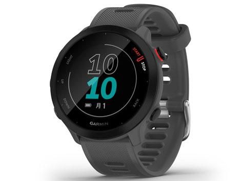 【新品・2営業日で発送】GARMIN ガーミン GARMIN(ガーミン) ForeAthlete 55 Grey 心拍 歩数 防水 軽量【日本正規品】 小