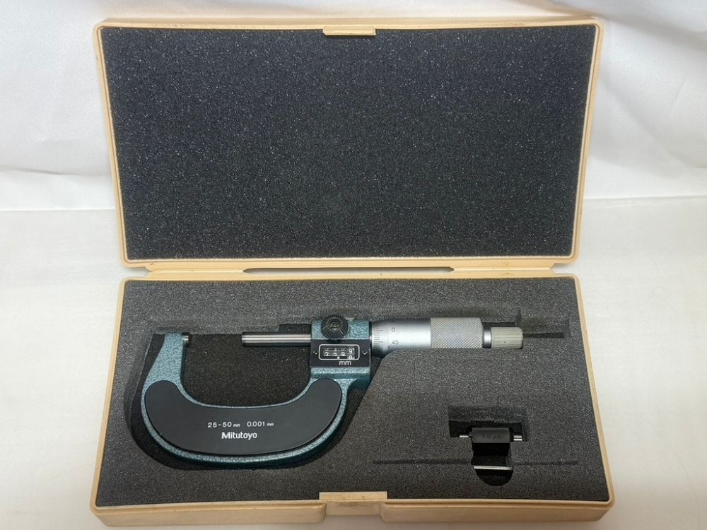 【USED美品】ミツトヨ Mitutoyo カウントマイクロメーター 193-112 25-50mm