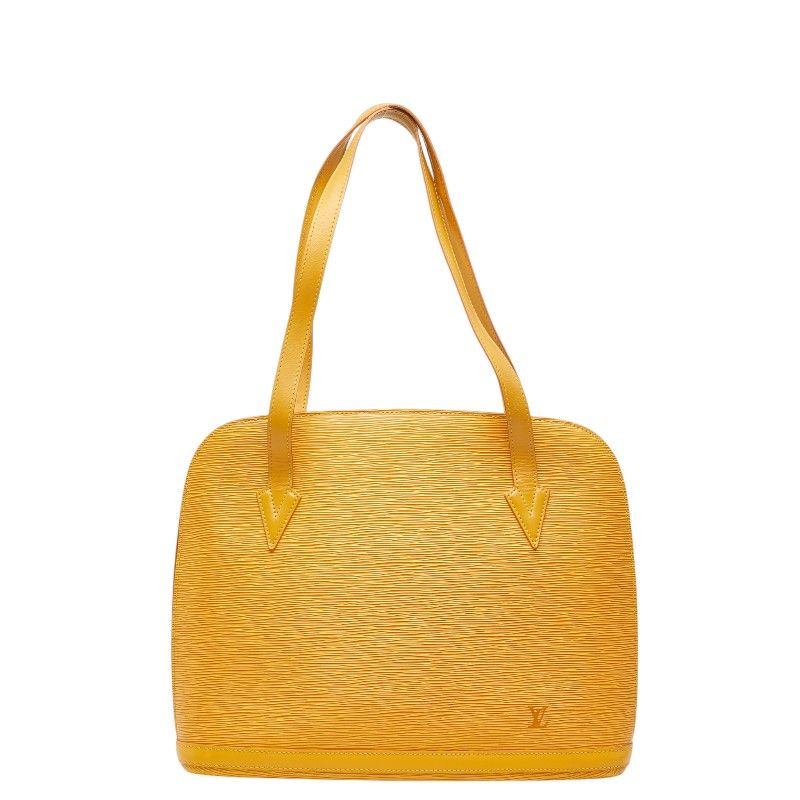 ルイ ヴィトン エピ リュサック ショルダーバッグ トートバッグ M52289 タッシリイエロー レザー レディース LOUIS VUITTON【1-0265754】