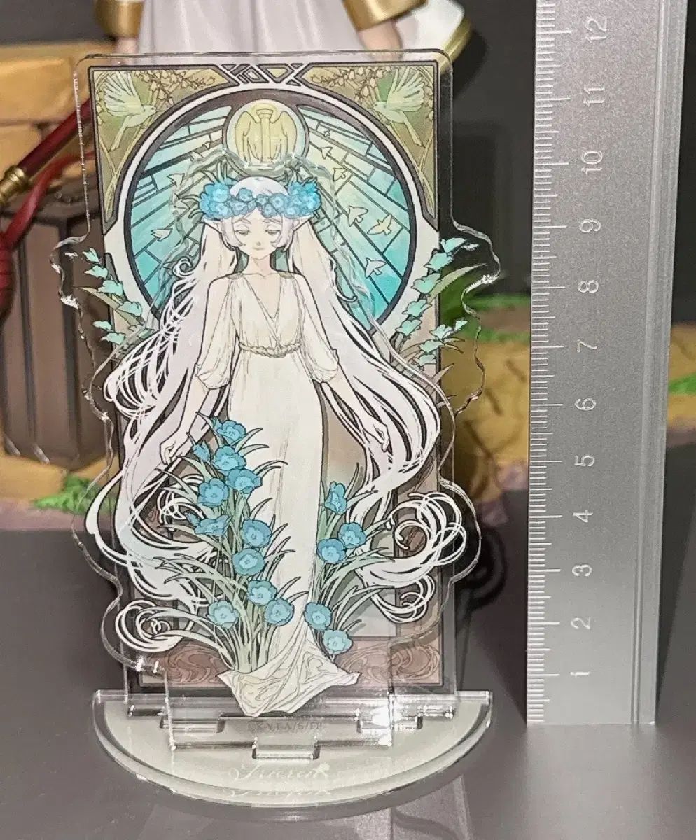ミュシャ風 葬送のフリーレン フリーレン 葬送のフリーレン展 ジオラマ 