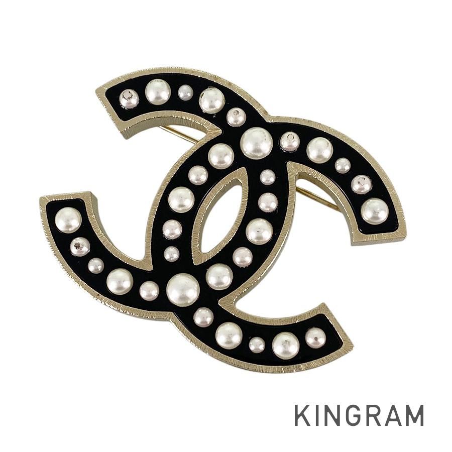 シャネル CHANEL GP ブローチ te【中古】