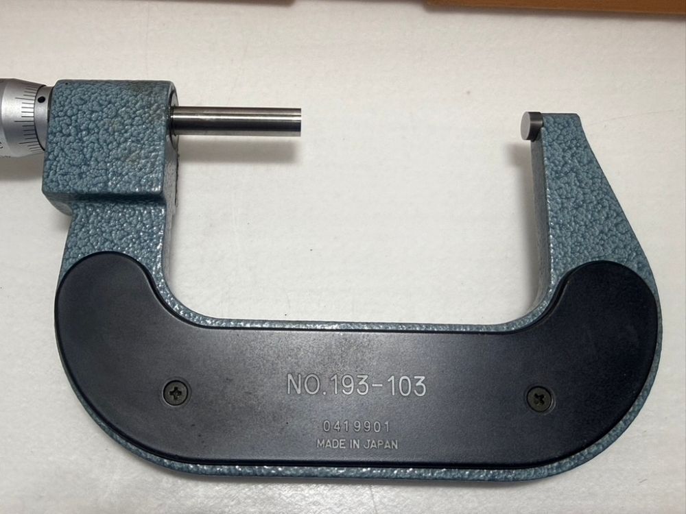 【USED美品】ミツトヨ Mitutoyo カウントマイクロメーター 193-103 50-75mm｜詳細画像
