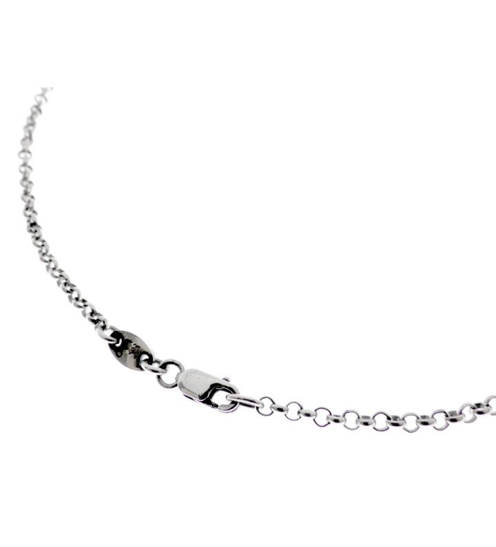 クロムハーツ CHROME HEARTS 【 NECKCHAIN R18 】 ロール チェーン シルバー ネックレス s5840