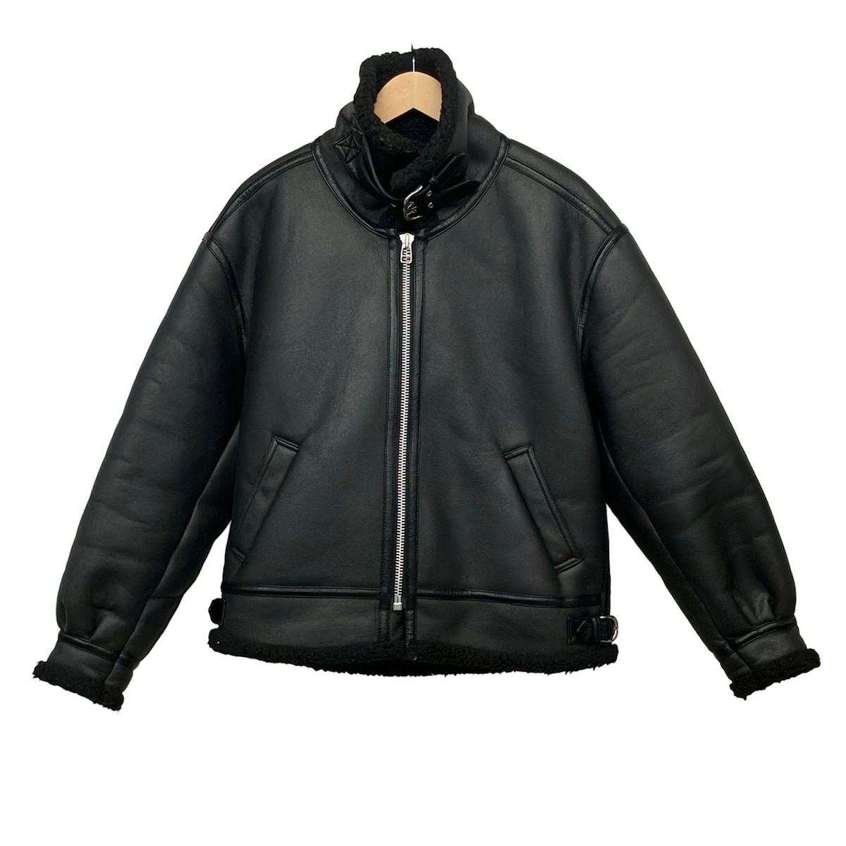 TODAYFUL(トゥデイフル) ブルゾン サイズ38 M レディース美品 黒 冬物 
