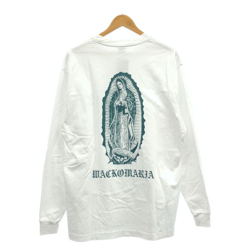 中古】WACKO MARIA WASHED HEAVY WEIGHT LONG SLEEVE T-SHIRT L