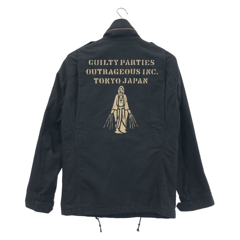 【中古】WACKO MARIA M-65 ミリタリージャケット 36 ブラック ワコマリア[92][240092334856] 中古】WACKO MARIA M-65 ミリタリージャケット 36 ブラック ワコマリア