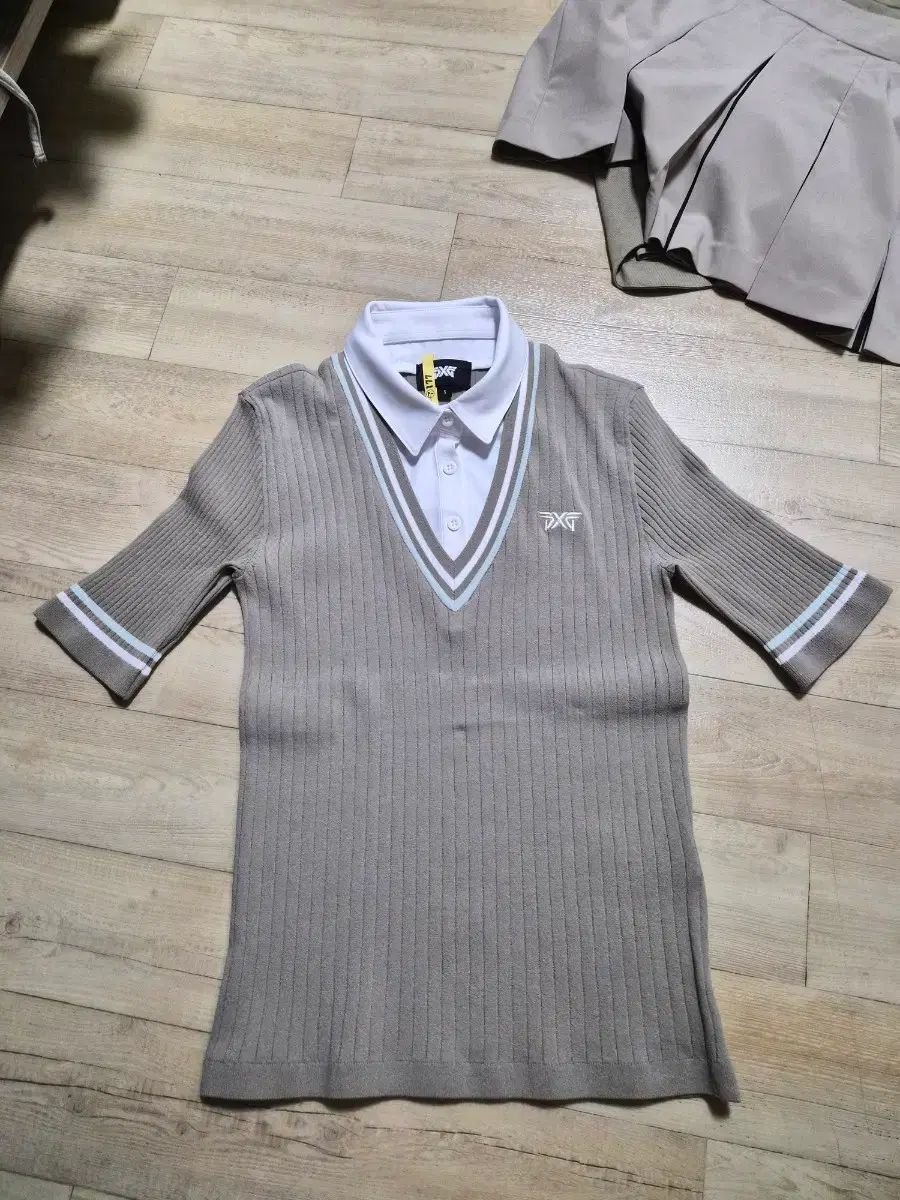 PXG ゴルフ レディース ニット 半袖 KARA Tシャツ