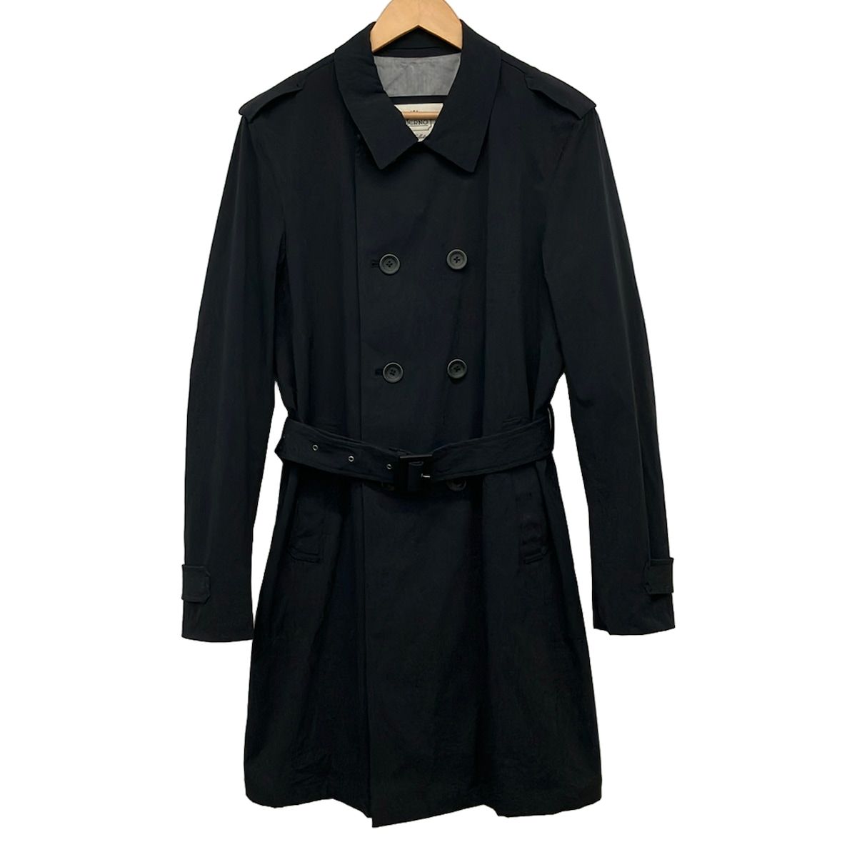 HERNO(ヘルノ) コート サイズ50 M メンズ美品 - 黒 長袖/春/秋