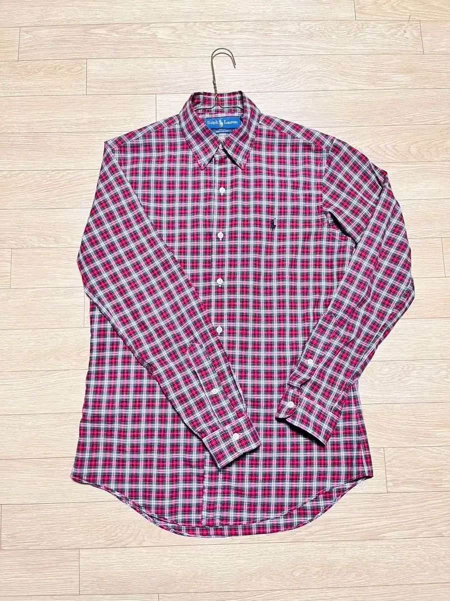 ポロラルフローレン レッド CHECK レディース シャツ
