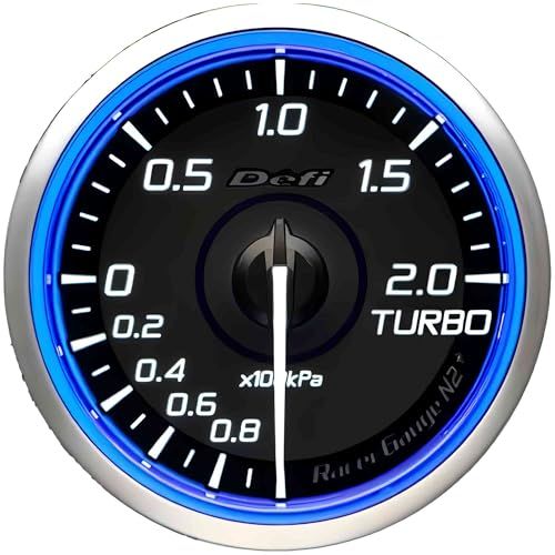 デフィ(Defi) 日本精機 Racer GaugeN2+ 60TURBO200K BL DF19501kk