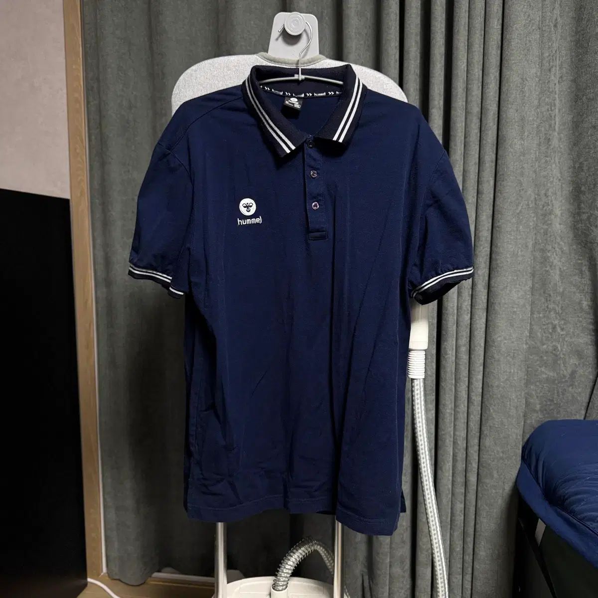hummel (ヒュンメル) 3XL hummel ネイビー 半袖 カラーTシャツ