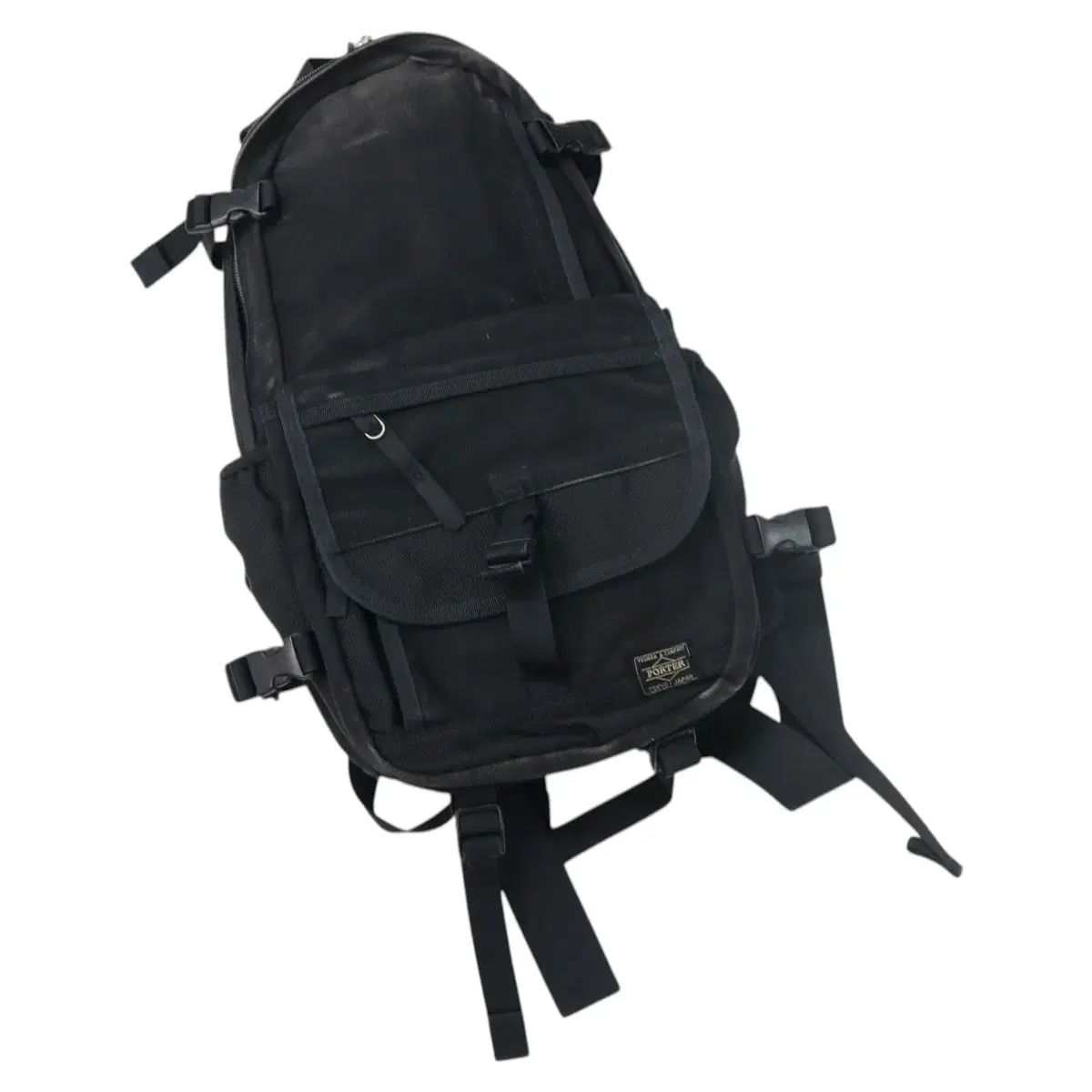 PORTER ポーター バイシクル スタイル ブラック テクニカル バックパック