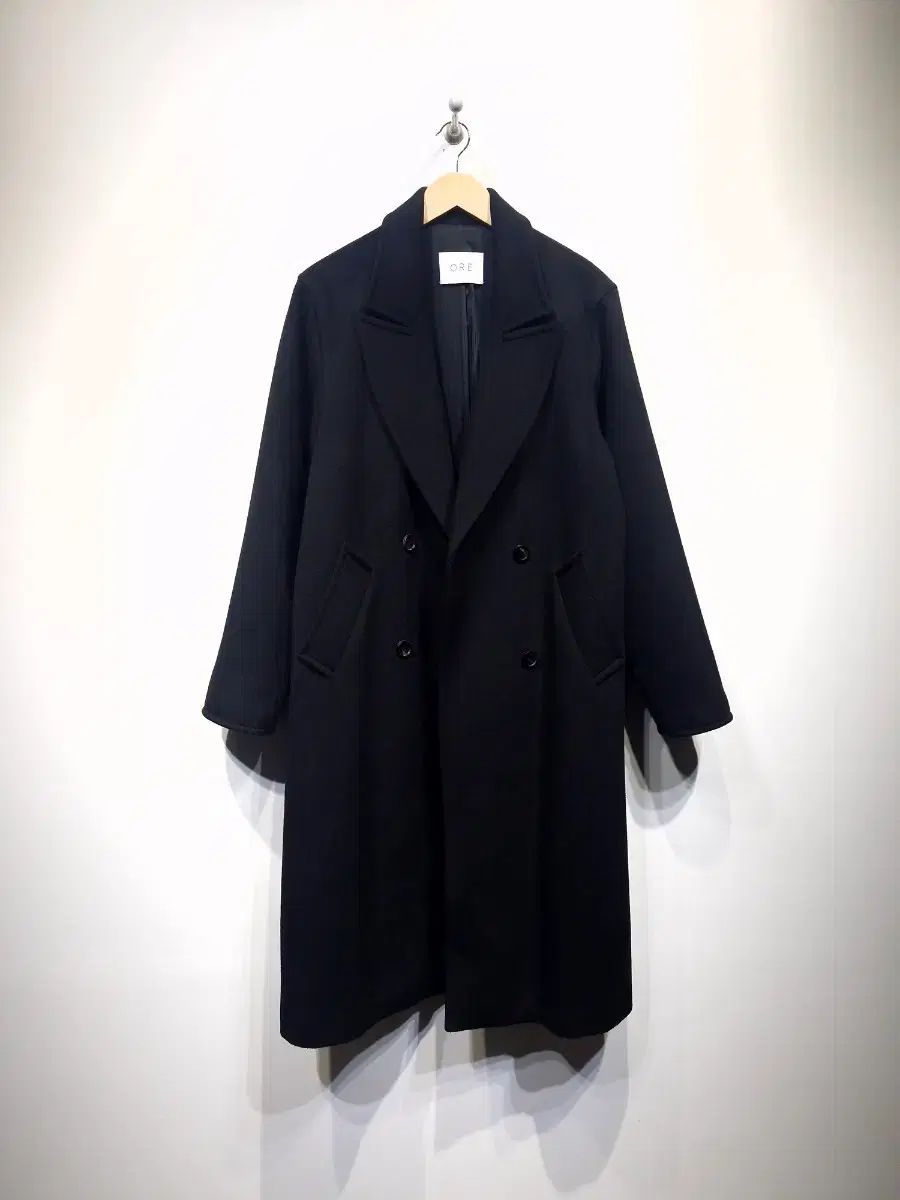 OREカシミアブレンド ダブルブレスト ロングコート