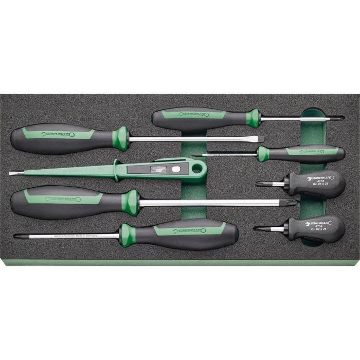【新品・3営業日で発送】STAHLWILLE(スタビレー) TCS12 821／8 TCSドライバーセット8PCS (96830275)