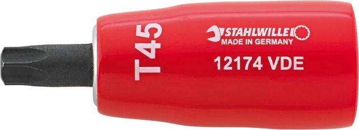 【新品・3営業日で発送】STAHLWILLE(スタビレー) 12174VDE-T45 3／8SQ 絶縁ヘクスローブ(02390045)