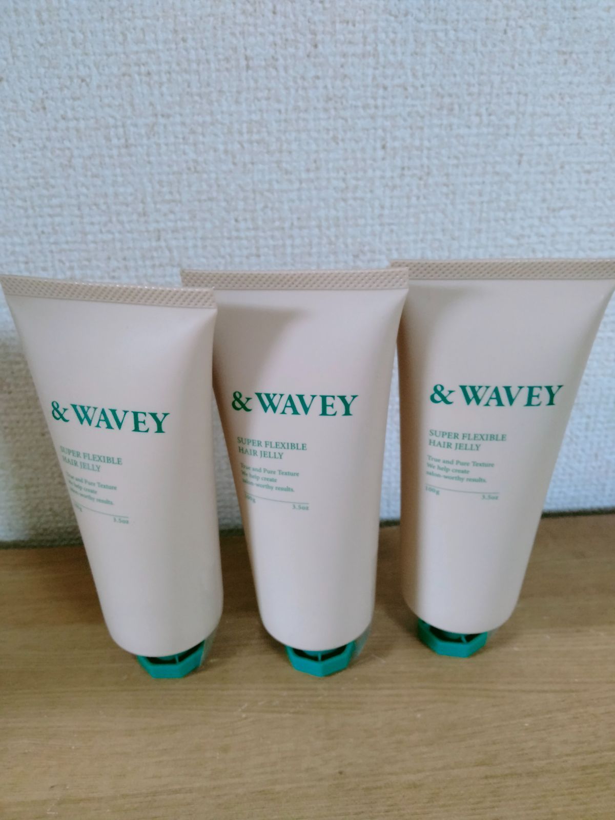 &WAVEY スーパー フレキシブル ヘアジェリー 100g 3個セット - メルカリ