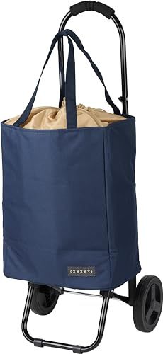 レップ(Rep) Cocoro(コ・コロ) ショッピングカート トート カートセット ネイビー 22L 荷物フック付き 折り畳み式 保冷 保温 550717★ e7ea98ee