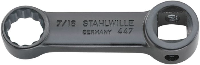 【新品・3営業日で発送】STAHLWILLE(スタビレー) 447-13 (3／8SQ)トルクレンチ用アダプター (02181013)