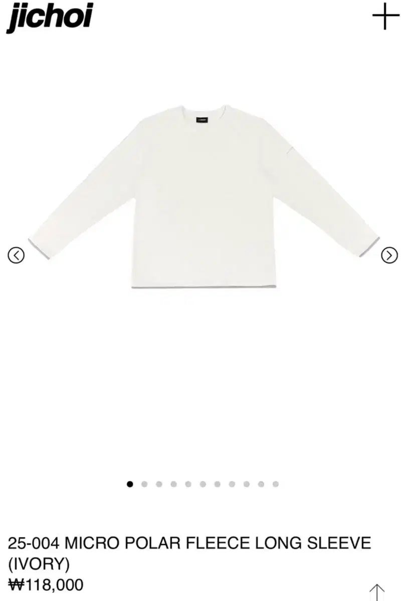 ジチョイ 25-004 MICRO POLAR FLEECE LONG SLEEV