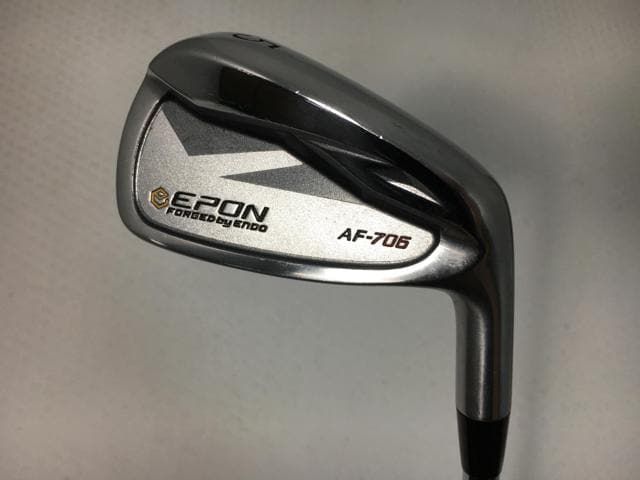 返品OK 【中古ゴルフクラブ】(9本セット)エポンゴルフ(EPON) エポン(EPON) AF-706 アイアン D/G 95 VSS 5~9.P.T.A.S