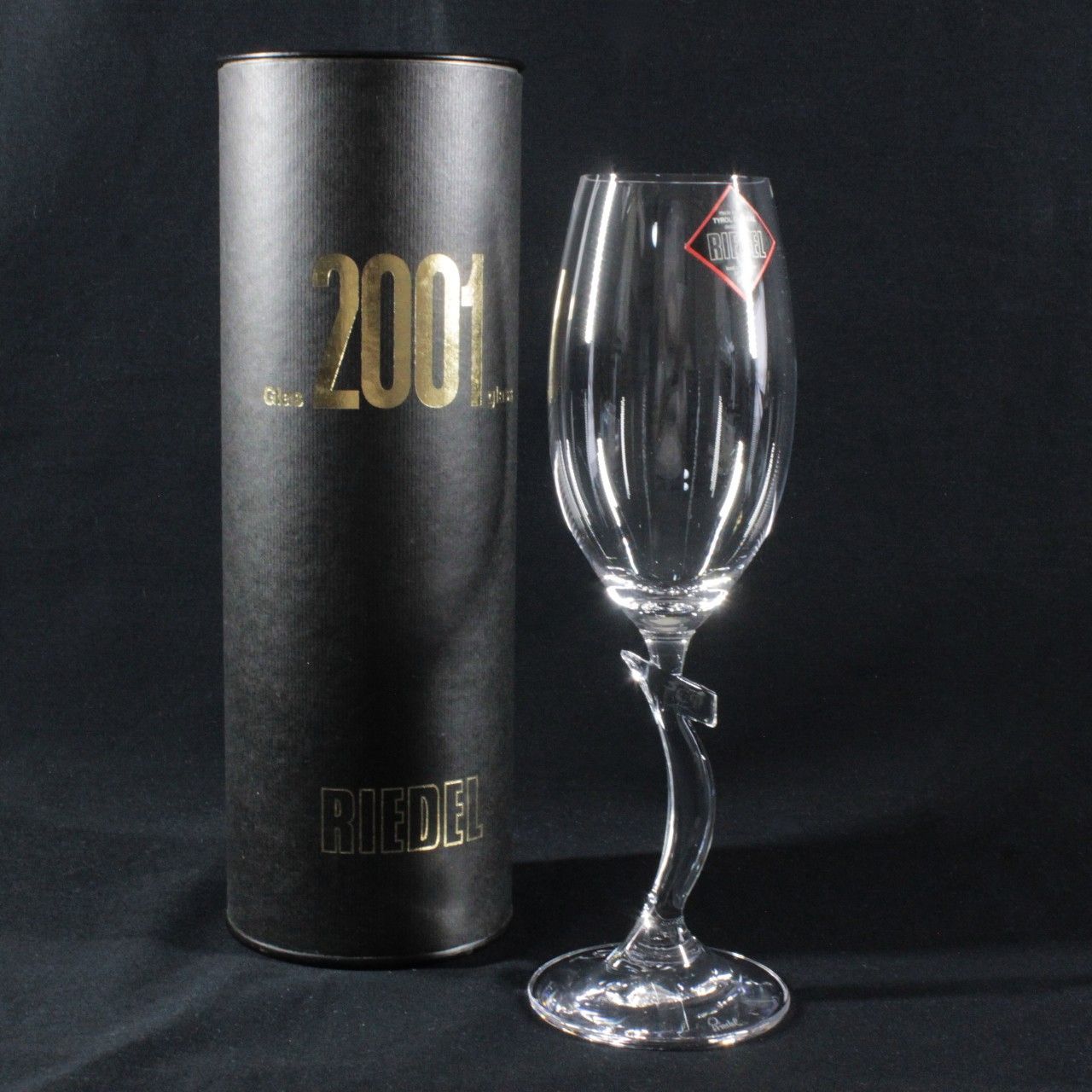 03【新品未使用】RIEDEL MILLENNIUM GLASS 2001 リーデル シャンパン 