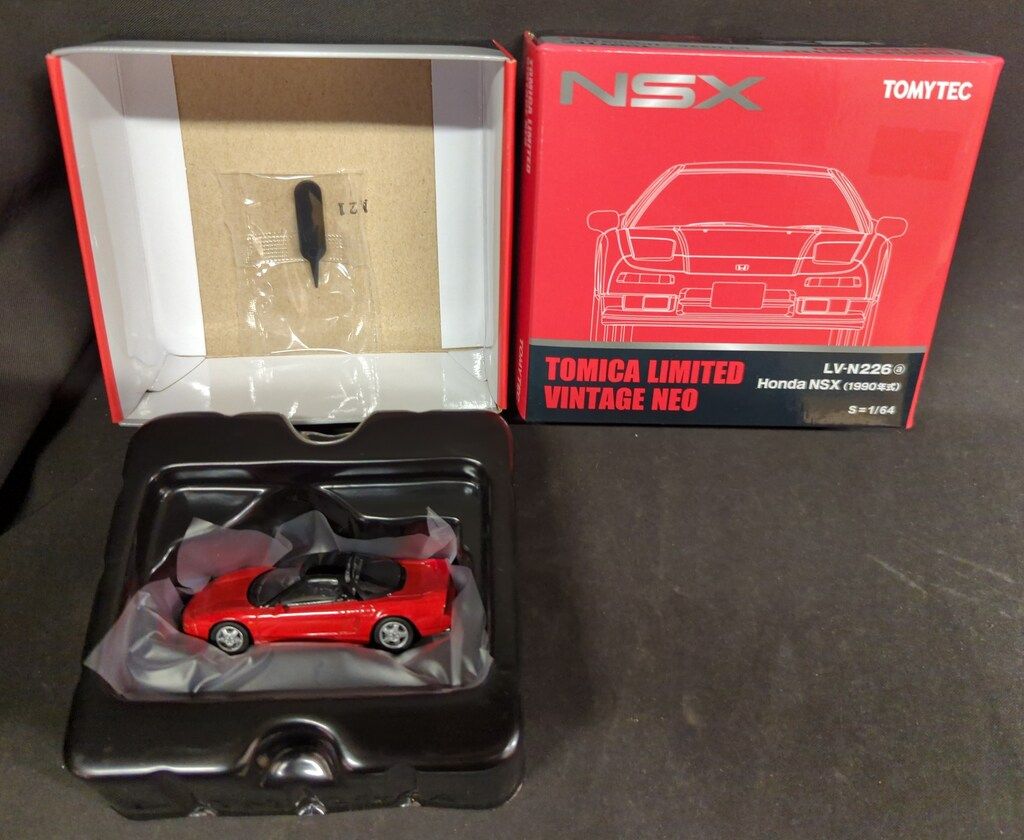 トミーテック TOMICA LIMITED VINTAGE NEO ホンダ NSX(1990年式)(赤) LV-N226a