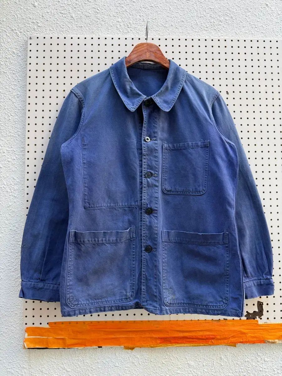 1950s OLD MODEL ROUND COLLAR 50s フレンチワークジャケット