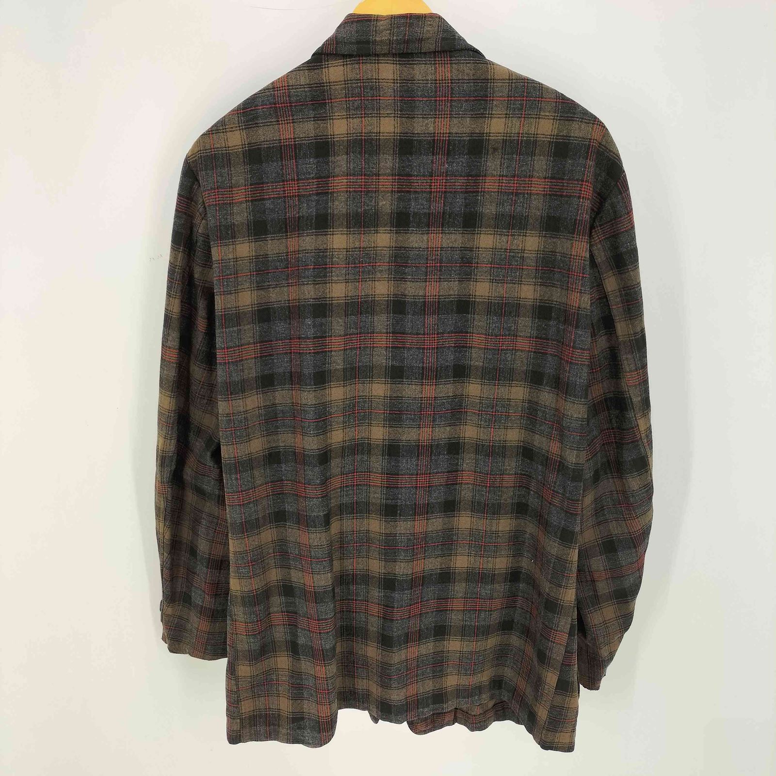 ペンドルトン PENDLETON 40s マドラスチェック ウール 背抜き 3B 