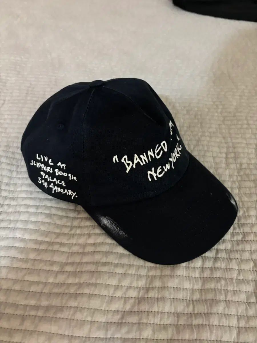 뤡코즈 밴 From NEW YORK 캡 ネイビー