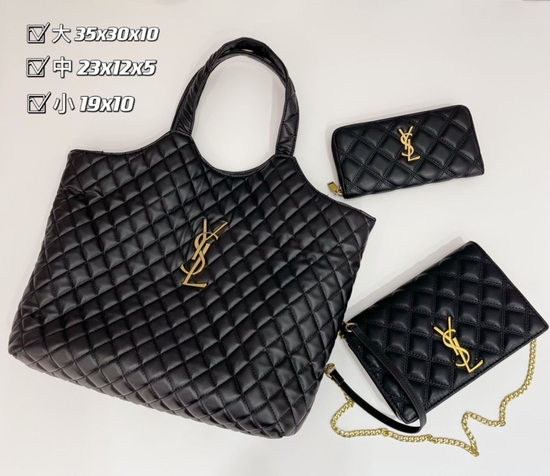 大幅値下げ YSL イヴサンローラン トートバッグ ショルダーバッグ 財布 3点セットバッグ 大幅値下げ YSL イヴサンローラン トートバッグ ショルダーバッグ 財布 3点セットバッグ