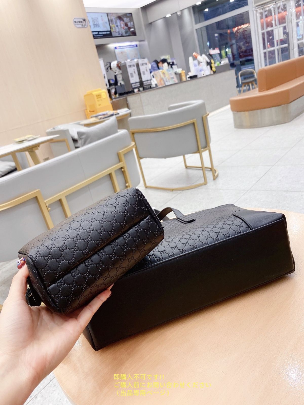 新品 GUCCI グッチ トートバッグショルダーバッグ 帽子 3点セット 新品 GUCCI グッチ トートバッグショルダーバッグ 帽子 3点セット